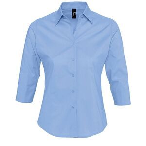 SOLS Womens/Ladies Effect 3/4 Sleeve Fitted Work/Office/Formal Shirt/Blouse / Br